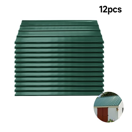12pcs metal galvanized - 12pcs,